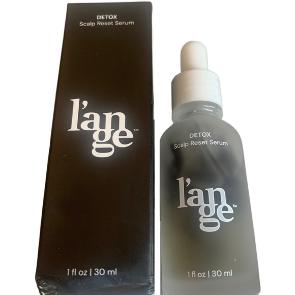 l'ange Detox Scalp Reset Serum w/ Charcoal Promotes Hair/ Scalp Health 1oz New - Picture 2 of 4